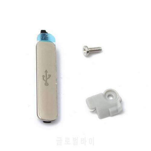 10set/lot USB Charging Port Dust Plug Waterproof Cover For Samsung Galaxy S5 SV I9600 G900 G9005 G900A G900T