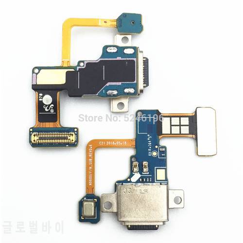 USB Charging Charger Port Dock Connector Flex Cable For Samsung Galaxy Note 9 Note9 N960F N960U N960N N9600 Original Replace
