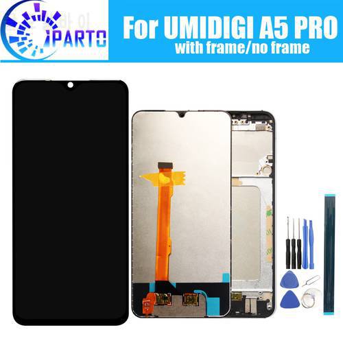6.3 inch UMIDIGI A5 PRO LCD Display+Touch Screen 100% Original Tested LCD Digitizer Glass Panel Replacement For UMIDIGI A5 PRO