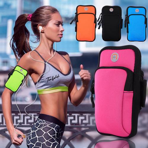 Sport Armband Hand Bag Case For ZTE Blade A6 MAX GYM Running Pouch Arm Band For ZTE Blade A7 2019 Mobile Phone Holder Bag