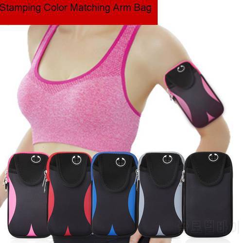 Sports Running Armband Bag Case Cover Running armband Universal Waterproof Sport bag for iPhone 13 6.7