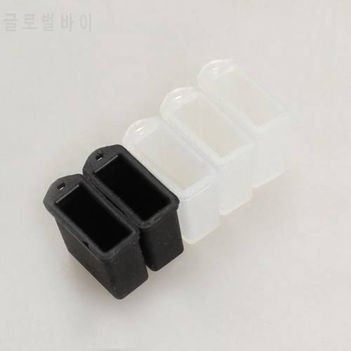 5 Pcs/Set Silicone USB Type A Male Anti-Dust Plug Stopper Cap Cover Protector VDX99