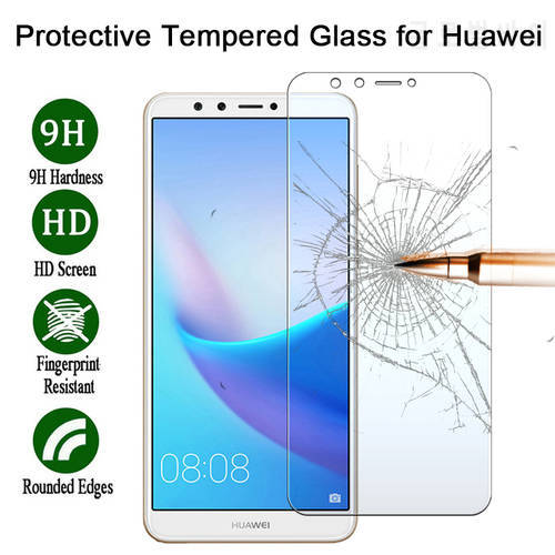 3PCS Glass For Huawei Y9 Y7 Y6 Y6S P smart 2019 2021 2020 2018 S Screen Protector for Huawei P30 P20 P10 Lite Y8P Y7P Y5P glass