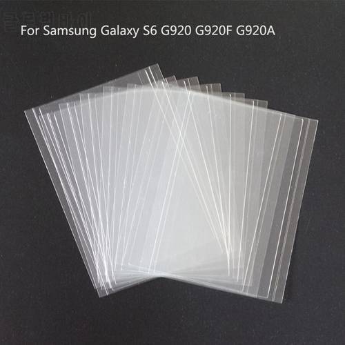 2pcs/lot OCA Optical Clear Adhesive Film Sticker Glue For Samsung Galaxy S6 G920 G920F G920A Screen Lens Repair