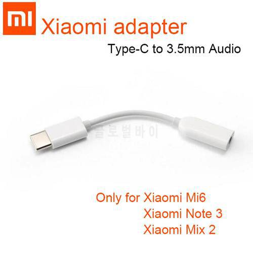 Origina Xiaomi Type C 3.5 Jack Earphone USB C to 3.5mm AUX Adapter Huawei mate 20 P30 pro Xiaomi Mi 6 8 9 SE mix 2s Audio cable