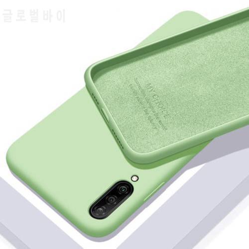 For Xiaomi Mi A3 Case Soft Liquid Silicone Slim Skin Coque Protective back cover Case for xiaomi mi a3 lite a3lite phone shell