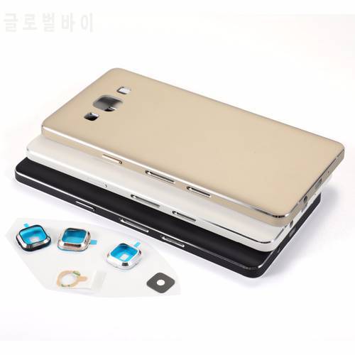 For Samsung Galaxy A3 2015 A300 A300H A300F A300FU A300FN Housing Metal Battery Back Cover+Volume Power Button+Camera Lens Cover