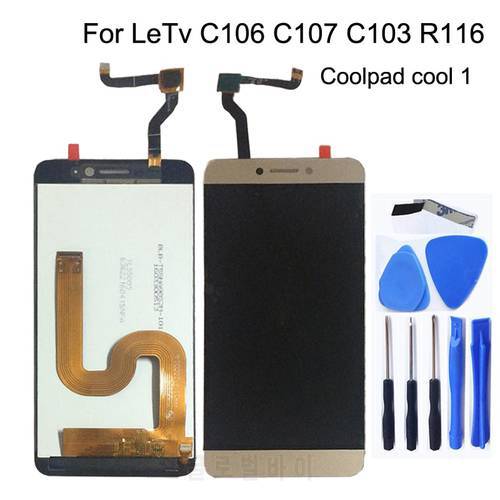 5.5-inch LCD Display For Cool1 Dual C106 R116 C103 C107 digitizer For Letv Le Leco Coolpad Cool 1 Screen lcd display Repair kit