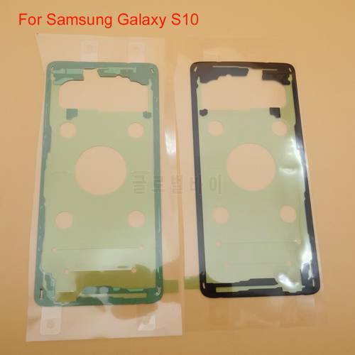 10pcs/lot Original Housing Sticker Rear Back Battery Cover Door Adhesive Glue Tape For Samsung Galaxy S10 G973 G973F
