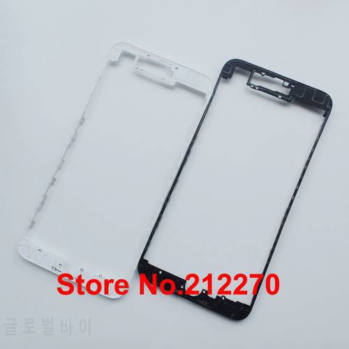 YUYOND 50pcs/lot New Front LCD Middle Frame Bezel With Hot Glue Housing For iPhone 7 Plus 5.5