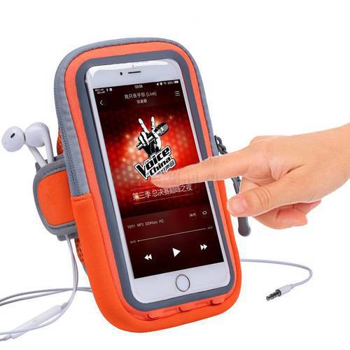 Touch Screen Universal Arm Band Bag Holder Outdoor Sport Arm Pouch Bag Phone On Hand Sports Running Armband Mobile Phone Bags