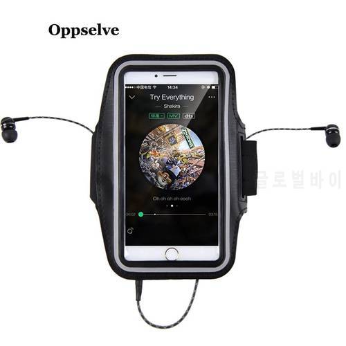 Oppselve Waterproof Gym Sports Running Armband For iPhone 11 Pro X XR X 8 7 12 Samsung S20 S9 S10 Xiaomi Arm Band Phone Bag Case