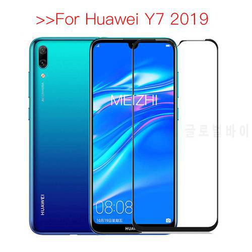 Safety Tempered Glass For Huawei Y7 2019 Protective Glass on For Huawei Y 7 2019 Screen Protector Y72019 DUB-LX1 7Y Y7Pro 2019
