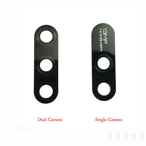 10pcs Camera Glass Lens For Huawei Honor 7A / 7A Pro Rear Bcak Camera Glass Cover With Adhesive Sticker Parts