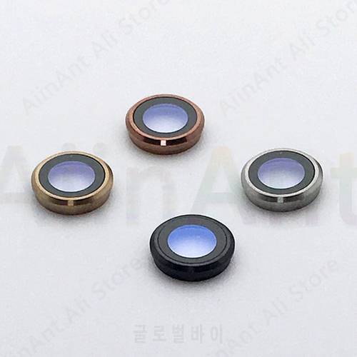 Original Sapphire Crystal Back Rear Camera Glass Ring For iPhone 6 6s Plus Camera Lens Ring Cover Repair Parts