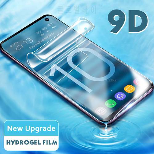 9D Protective Cover For Samsung Galaxy Note 10 Plus Pro Note 8 9 S10e S10 e S9 S8 Plus Not Glass Soft Case Note10 Plus Pro Note9