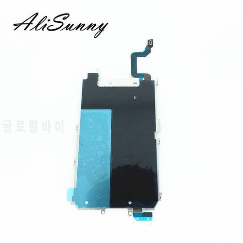 AliSunny 10pcs BackPlate for iPhone 6 4.7&39&39 Plus 6Plus 6G LCD Metal Back Plate Shield Home Button Extend Long Flex Cable Parts