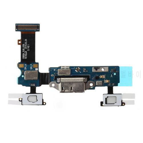 Micro USB Port Charging Outlet Dock Connector Replacement Flex Cable for Samsung Galaxy S5 G900F G900A Microphone HM
