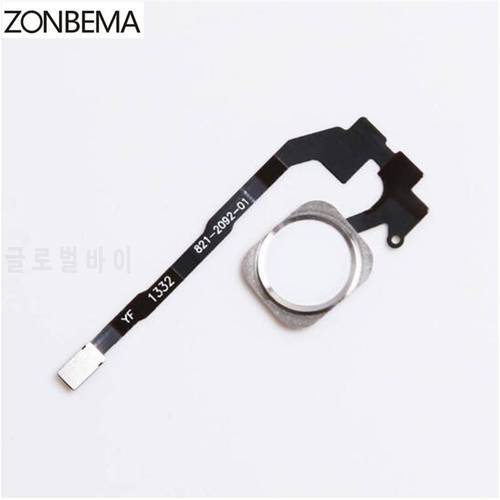 Home Button with Flex Cable Ribbon Assembly For iPhone 5S Replacement Part
