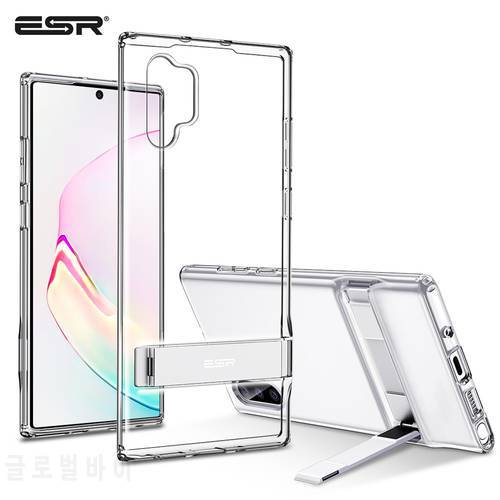 ESR Business Phone Case for Samsung Galaxy Note 20 Ultra 10 Note 10 Plus S20 Plus Ultra with Metal Kickstand Shockproof TPU Case