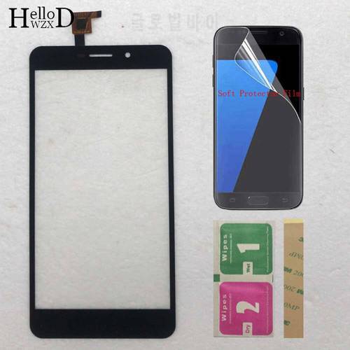 Phone Touch Screen For THL T9 T9 Pro Touch Screen Digitizer Panel Lens Glass Replacement Part Protector Film 3M Glue