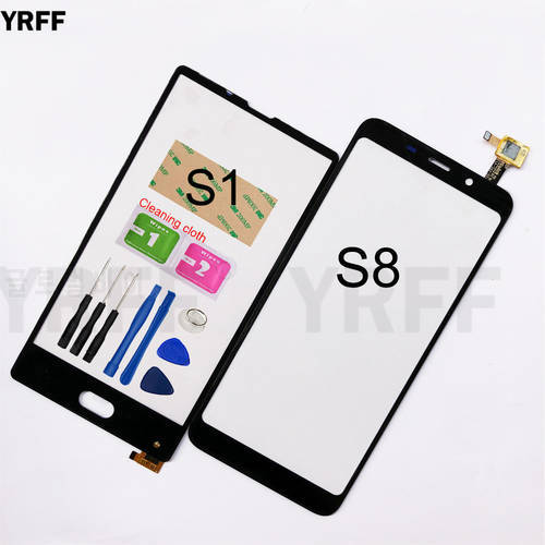 5.5&39&39 S1 S8 Plus Touchscreen For Bluboo S1 S8 Plus Touch Screen Digitizer Sensor Glass Panel Replacement