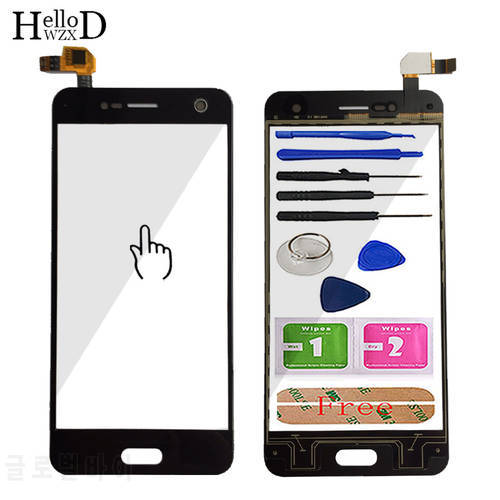 Touch Screen Glass For ZTE Blade V8 Touch Screen Front Glass Digitizer Panel Lens Sensor 5.2&39&39 Mobile Phone Tools Adhesive