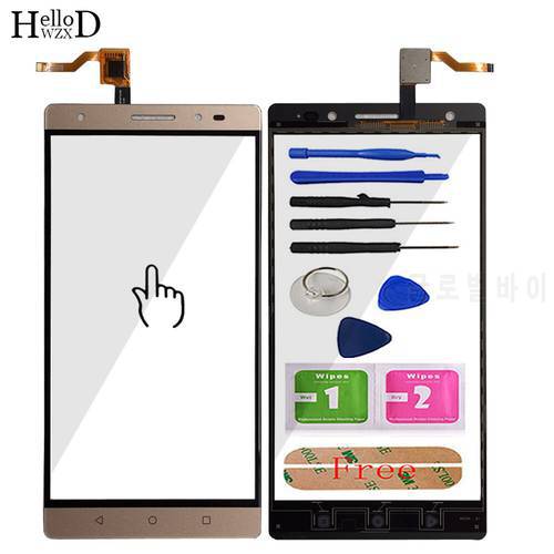 Touch Screen For Lenovo PHAB 2 Plus PB2-670 Touch Screen Front Glass Digitizer Panel Sensor TouchScreen Adhesive Tools