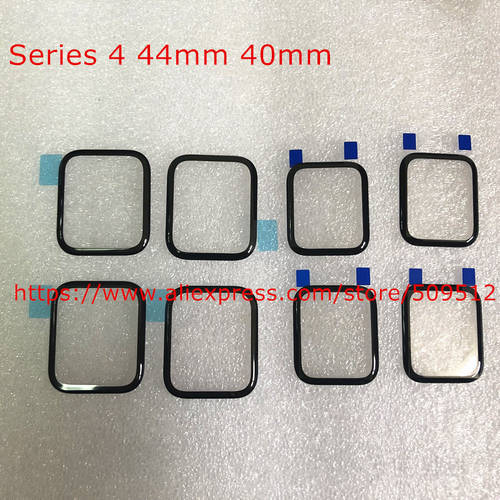 10pcs lot High Quality Front Outer Glass Lens Cover Replacement For Apple watch series 5 4 3 2 1 38mm 42 mm 40mm 44mm LCD Glass
