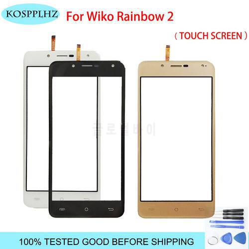 5.0 inch Touchscreen For Cubot Rainbow 2 Touch Screen Digitizer Sensor Front Glass Touch Panel Lens Replacement +Tools