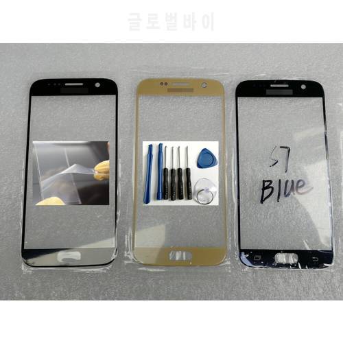 Shyueda 100% New + OCA Tool For S7 G930F G930FD G930W8 Samsung Galaxy Outer Front Screen Glass Lens