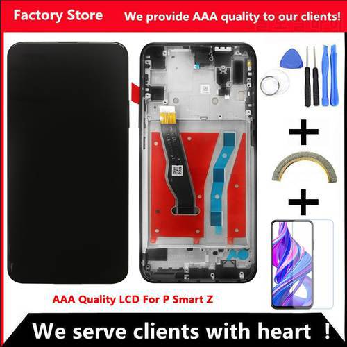 10-Touch AAA LCD For Huawei P Smart Z LCD Display Screen For Huawei P Smart Z Screen LCD STK-LX1 STK-LX2 STK-L01 STK-L21