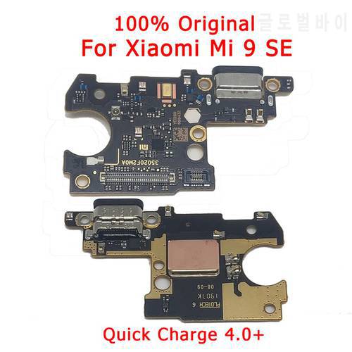 Original Spare Parts For Xiaomi Mi 9 SE Board Charging Port PCB Board For Xiaomi Mi 9SE USB Plug Flex Cable Repair Parts