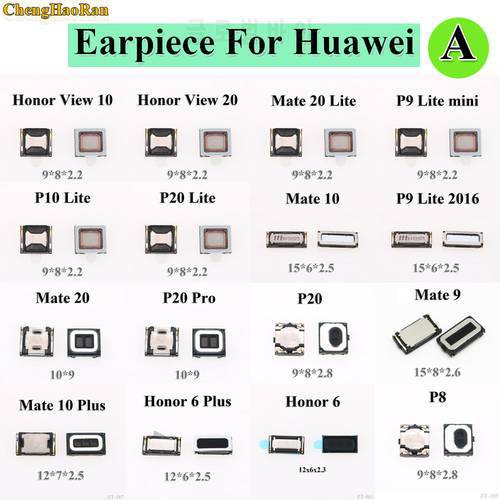 2pcs 100% New Top Front Earpiece Ear Speaker For Huawei Honor 6 6 Plus View 10 20 Mate 9 10 Plus 20 P9 Lite 2016 mini P20 Pro