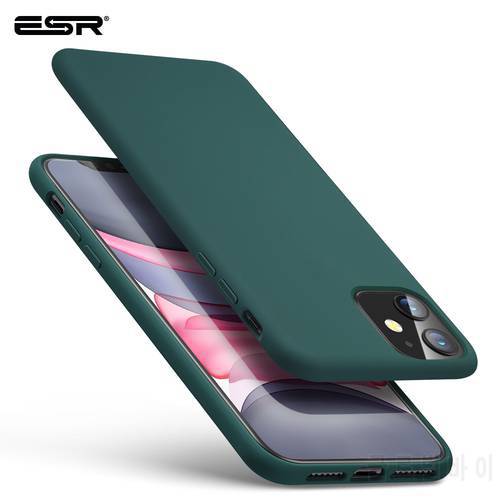 ESR Liquid Silicone Rubber Case for iPhone 11 Pro Max Yippee Color Soft Case for iPhone 11 Shockproof Cover for iPhone 11 Pro