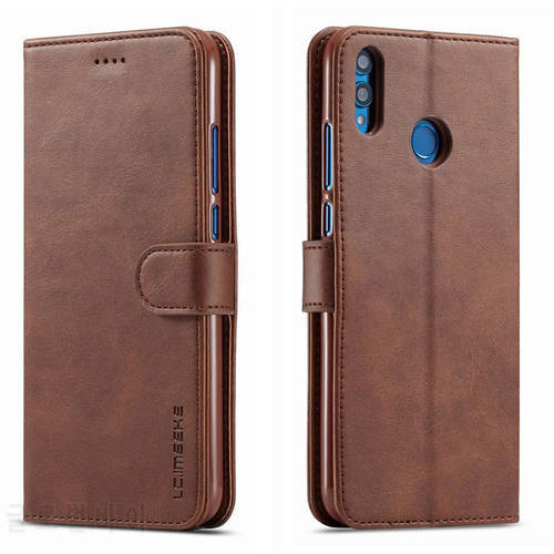 Luxury Cases For Honor View 10 Lite Case Cover On Magnetic Flip Vintage Wallet Leather Phone Bags For Huawei Honor 10 Lite Coque