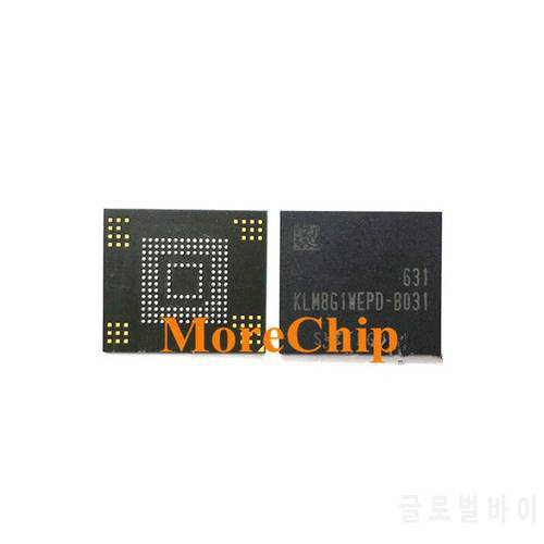 KLM8G1WEPD-B031 eMMC NAND flash memory BGA IC Chip 5pcs/lot