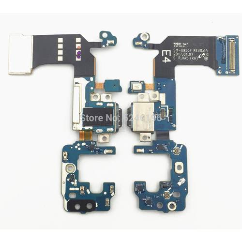 1pcs Original USB Charging Charger Port Dock Connector Flex Cable For Samsung Galaxy S8 G950F G950U G950N G9500 Replace Part