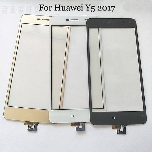 For Huawei Y5 2017 touch panel LCD Digitizer For Huawei Y 5 2017 Y52017 Touch Screen Glass touchpanel with flex cable