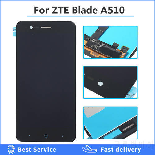 5.0 inch LCD Display For zte blade a510 Display Touch Screen Digitizer For ZTE blade a510 Screen For ZTE A510 Display Assembly