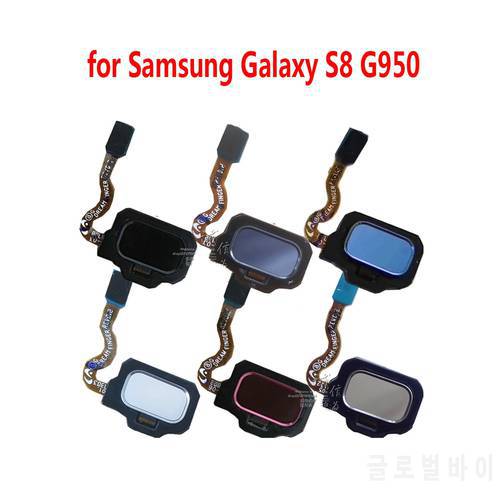 Phone Home Button Fingerprint For Samsung S8 G950F G950 G950FD G950T G950V G950S G950U Original New Back Touch ID Flex Cable