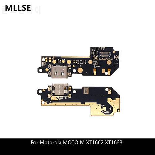 Replacement Repair Parts USB Charging Jack Dock Board For Motorola MOTO M XT1662 XT1663 USB Charger Port Connector Flex Cable