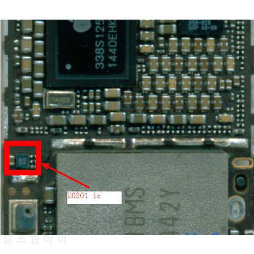 10pcs/lot, Original New for iPhone 6G 6 PLUS 6+ 6P 6PLUS U0301 blue screen IC chip logic board fix items