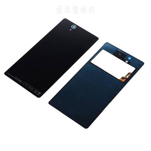 For Sony Xperia Z L36 LT36 L36H C6902 C6606 C6603 C6602 C6601 Battery Glass Door Cover Housing Rear Back Cover Case