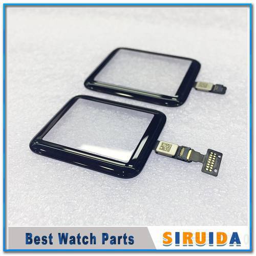 Tested 38mm 42mm Touch Screen Digitizer For Apple Watch Series 5 2 3 S5 S2 S3 LCD Front Glass Sensor Outer Panel With Flex Cable
