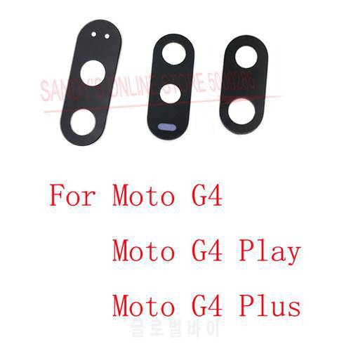 New Back Rear Camera Glass Lens Cover For Motorola Moto G4 G4 Play G4 Plus G4+ Back Camera Lens Glass With Sticker Part