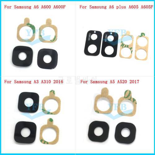 Back Rear Camera Glass Lens Cover For Samsung Galaxy A6 A6 plus + 2018 A600 A605 A600F A605F A5 A520 2017 A3 A310 2016