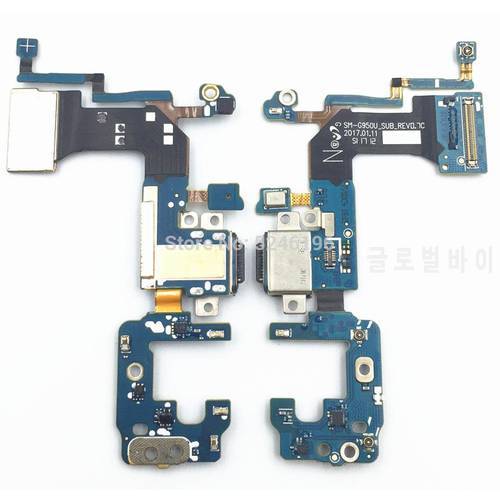 1pcs Original USB Charging Charger Port Dock Connector Flex Cable For Samsung Galaxy S8 Plus S8+ G955F G955U G955N G9550 Replace