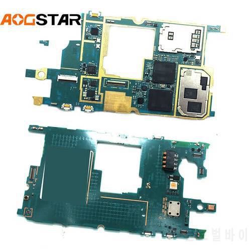 Original Unlocked With Chips Mainboard For Samsung Galaxy S4 Mini I9195 LTE Motherboard Flex Cable Europe Version Logic Boards