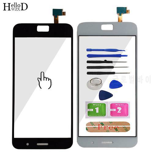 Touch Screen For Lenovo ZUK Z1 Z1221 Touch Screen Glass Front Glass Digitizer Panel Sensor Mobile Phone Tools Adhesive